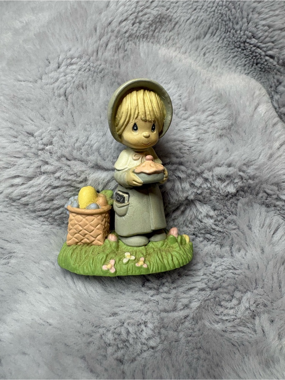 Precious Moments Vintage Rare "November" Miniature.